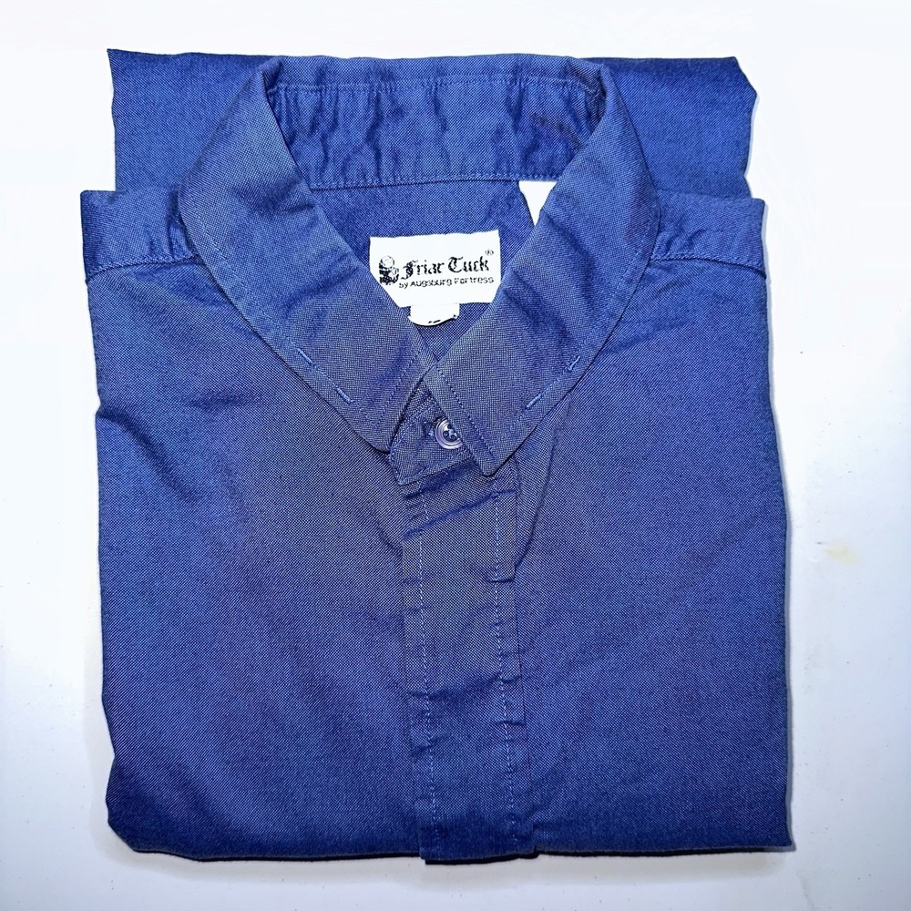 Friar Tuck Clergy Shirt Neck 16 Short Sleeve Band Collar Canada Pocket Priest